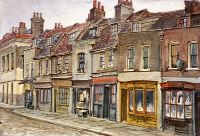 Cable Street, Stepney, London, ca. 1830 von Frederick Calvert