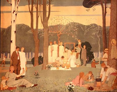 Picknickszene von Frederick Cayley Robinson