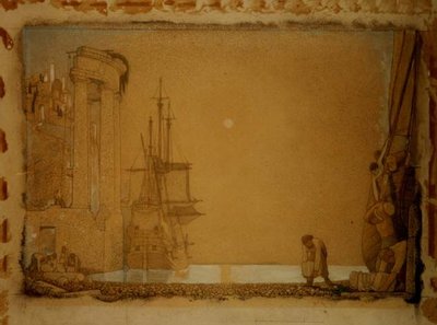 Entladen von Fracht von Frederick Cayley Robinson