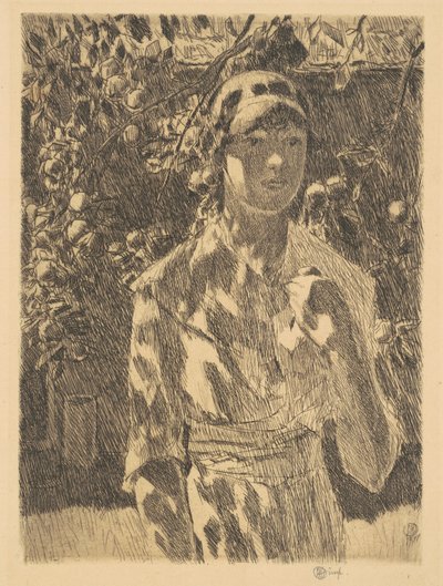 Helen Burke, 1917 von Frederick Childe Hassam