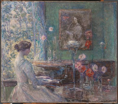 Improvisation von Frederick Childe Hassam