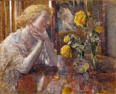 Maréchal Niel Rosen, 1919 von Frederick Childe Hassam