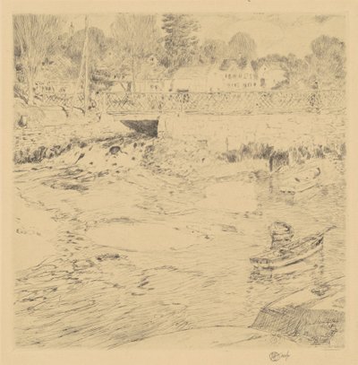 Alte Spitze von Frederick Childe Hassam