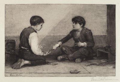 Die Mora-Spieler von Frederick Dielman