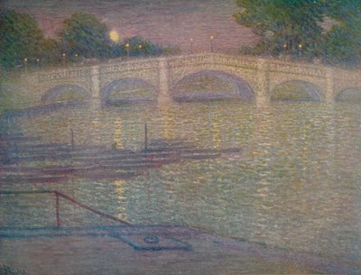 Richmond Bridge, Surrey, 1932, ca. 1932 von Frederick Francis Foottet