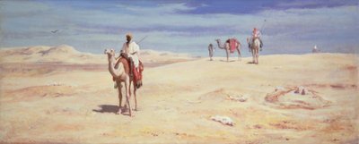 Araber in der Wüste von Frederick Goodall
