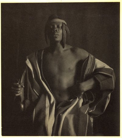 Ein äthiopischer Häuptling, 1897, gedruckt ca. 1902 von Frederick Holland Day
