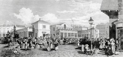 Covent Garden Markt, 1832 von Frederick James Havell