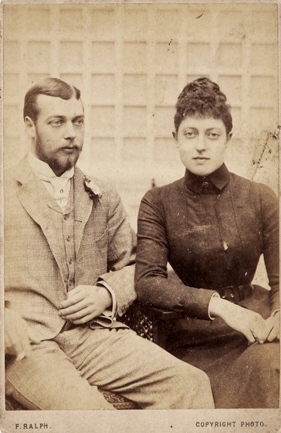 Prinz George und Prinzessin Victoria von Frederick Ralph