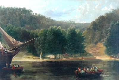 Küstenszene, 1835 von Frederick Richard Lee