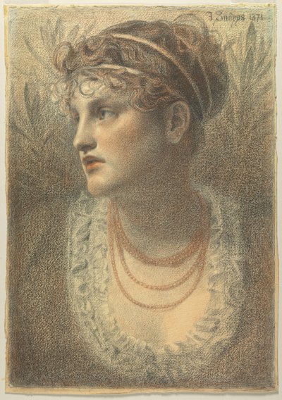 Die Korallenkette, 1871 von Frederick Sandys