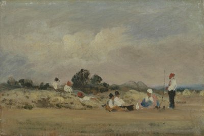 Heuarbeiter ruhen sich aus von Frederick W. Watts