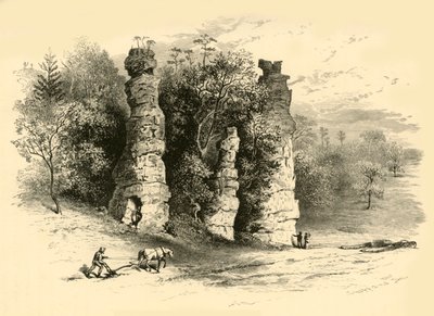 Natürliche Türme von Frederick William Quartley