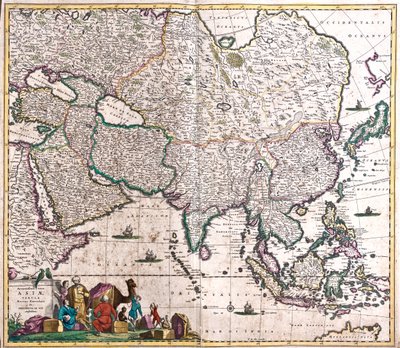 Asien von Frederick de Wit