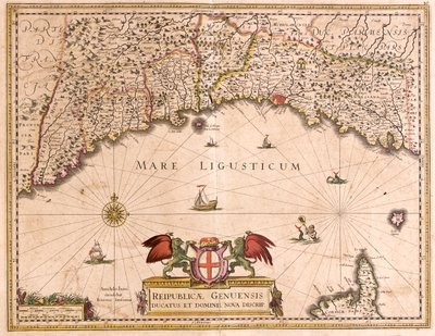 Ligurien, Italien von Frederick de Wit