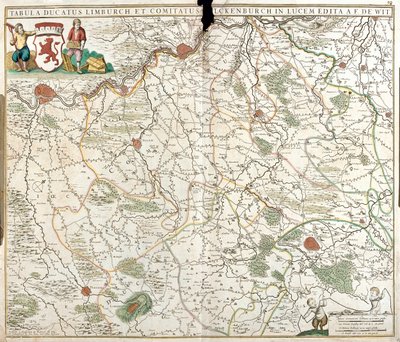 Luxemburg von Frederick de Wit
