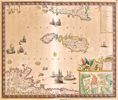 Malta von Frederick de Wit