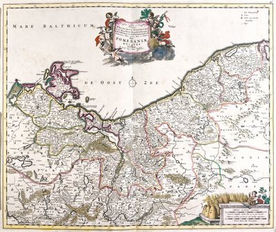 Mecklenburg-Vorpommern, Westpommern, Pommern, Deutschland von Frederick de Wit