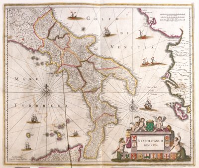 Molise, Kampanien, Kalabrien, Basilikata, Apulien, Italien von Frederick de Wit