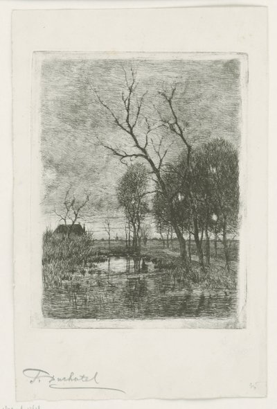 Dämmerung von Fredericus Jacobus van Rossum du Chattel (signed by artist)