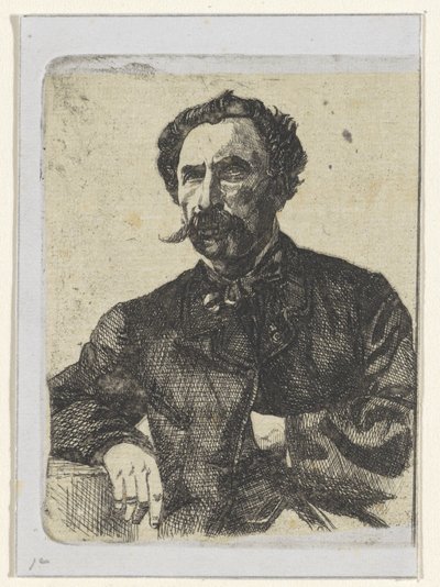 Porträt von Samuel Verveer von Frederik Hendrik Weissenbruch