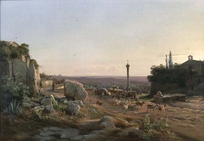 In der Nähe des Brunnens, Tivoli, in der Nähe von Rom von Frederik Rohde