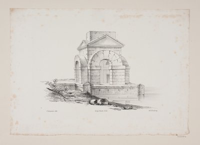 Architektonisches Motiv von Frederik Schepelern