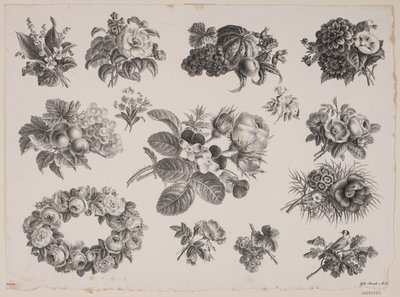 Blumenmotive von Frederik Schepelern
