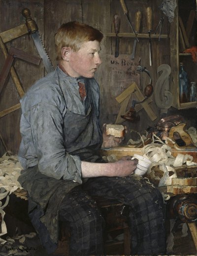 Der junge Zimmermann von Fredrik Kolstoe