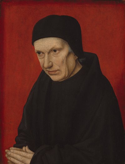 Porträt eines Geistlichen von French 15th Century