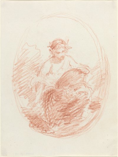 Allegorische Figur von French 19th Century