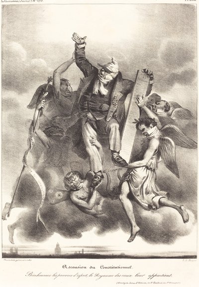 Aufstieg des Constitutionnel von French 19th Century