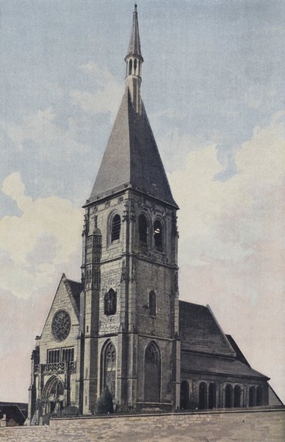 Anet, Pfarrkirche, Ensemble S W von French Photographer