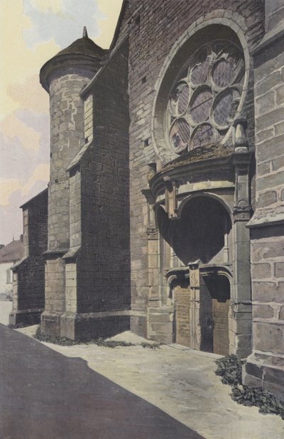 Avirey-Lingey, Kirche von Avirey, Südportal von French Photographer