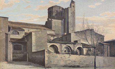 Cavaillon, Kirche Saint-Veran, Südseite von French Photographer