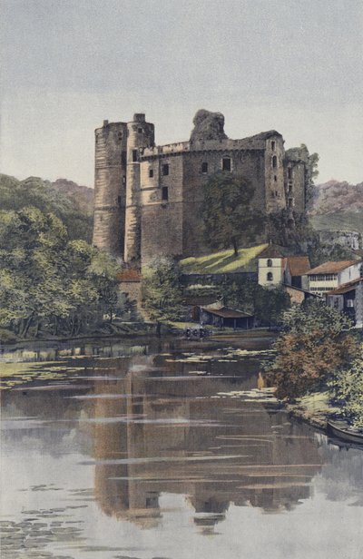 Clisson, Burg, Blick vom Viadukt von French Photographer