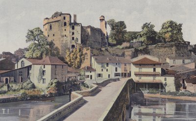 Clisson, Alte Brücke und Burgruinen von French Photographer