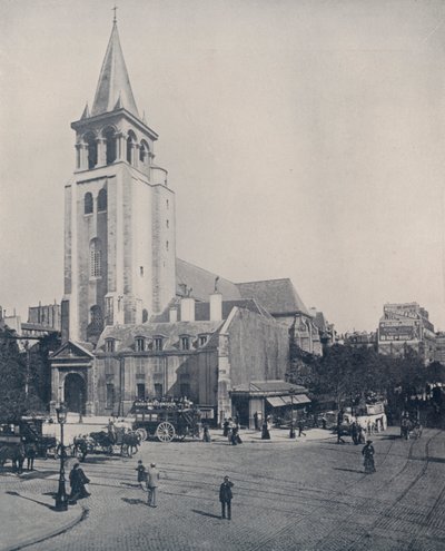 Paris: Kirche St Germain-des-Prés von French Photographer