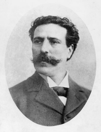 Porträt von Eduardo Acevedo Diaz, ca. 1900 von French Photographer