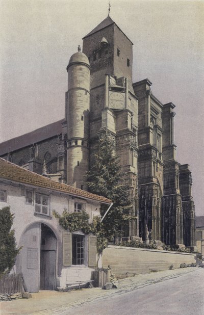 Rembercourt-aux-Pots, Kirche, Fassade NO von French Photographer