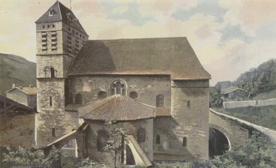 Saint-Chef, Kirche, Apsis von French Photographer