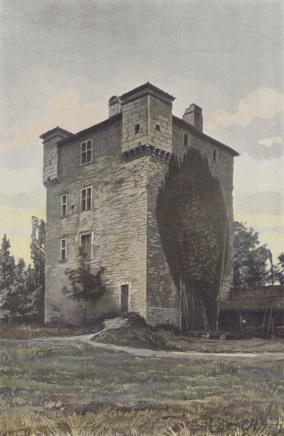 Saint-Jean-Poutge, Mühle von Herreboué von French Photographer