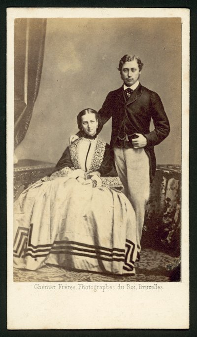 Der Prinz und die Prinzessin von Wales von French Photographer