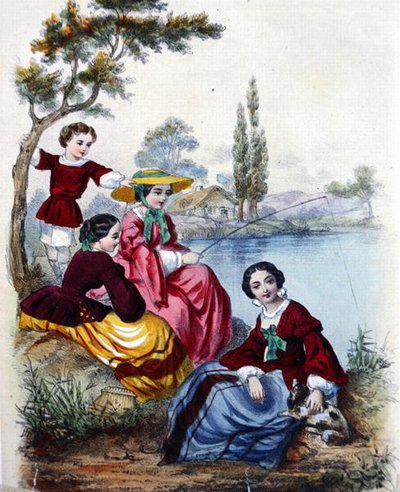 Eine Angelpartie von French School