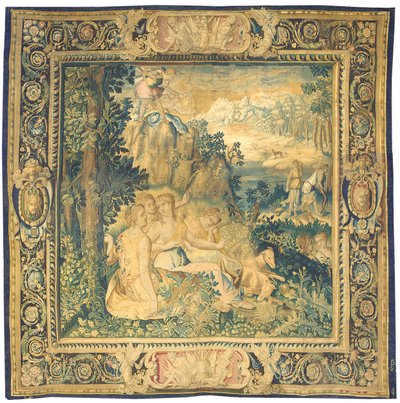 Pariser mythologische Tapisserie, ca. 1620 von French School