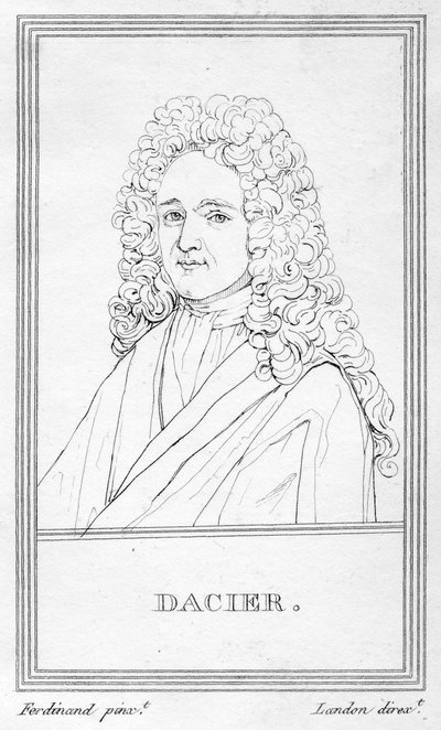 Andre Dacier, 1805-11 von French School