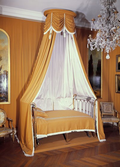 Bett mit Baldachin, ca. 1790-91 von French School