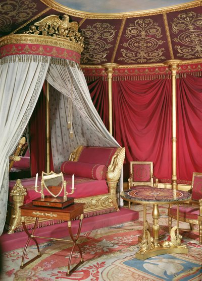 Schlafzimmer der Kaiserin Josephine (1763-1814) von French School