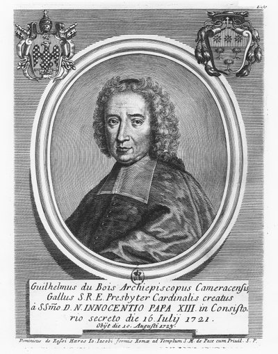 Kardinal Dubois (Gravur) von French School