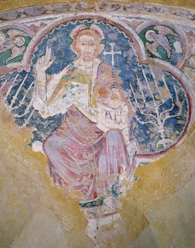 Christus in Majestät, aus der Krypta von French School